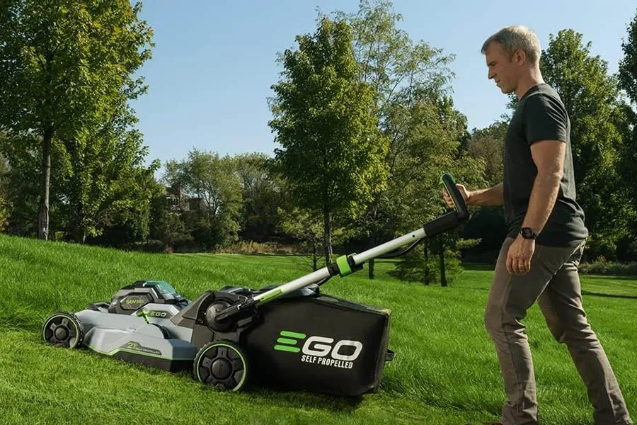 electric push mower